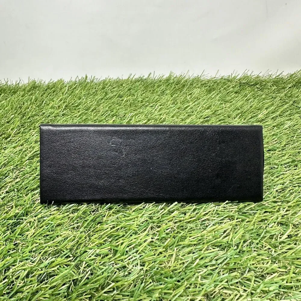 Furla Triangle Eyeglass Case Magnetic TriFold Glasses Holder Black